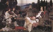 John William Waterhouse Saint Cecilia oil